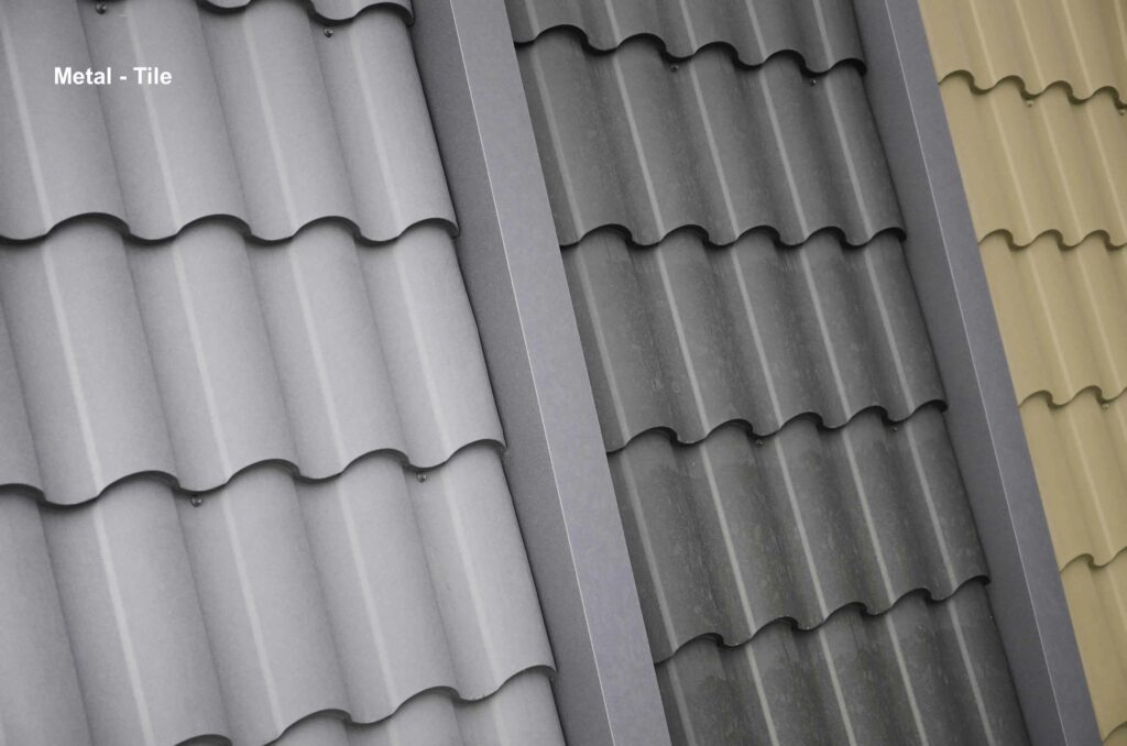 Metal roofing installation on DFW home exterior