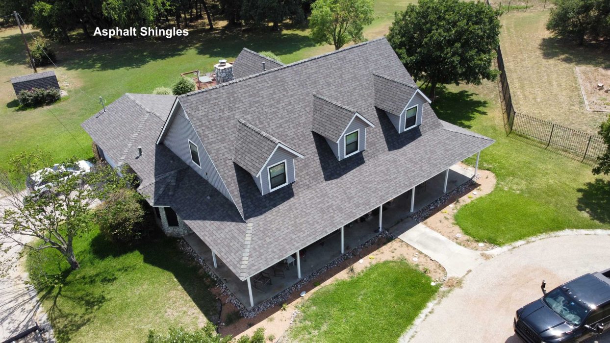 Roofing trends Dallas 2026 shown on a suburban DFW home